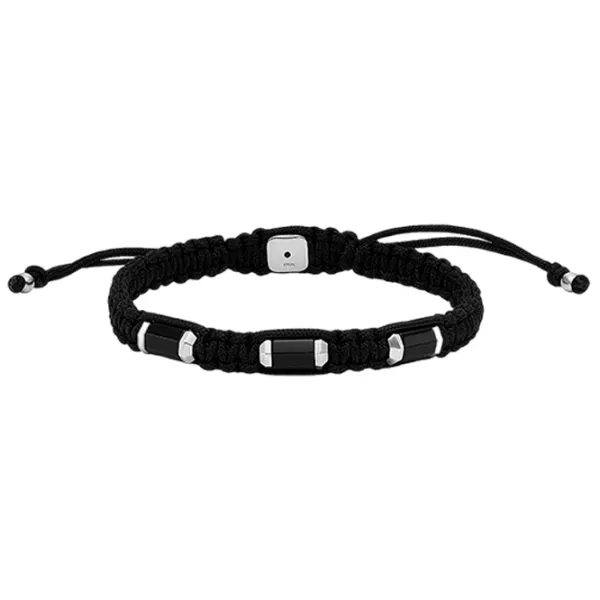 Brățară pentru bărbați FOSSIL JF04485040 Inox/ Black photo 1