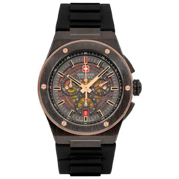 Ceas de mână pentru bărbați Swiss Military Hanowa SMWGO0000941 Cuarț/ 43 mm photo 1 Ceas de mână pentru bărbați Swiss Military Hanowa SMWGO0000941 Cuarț/ 43 mm photo 1