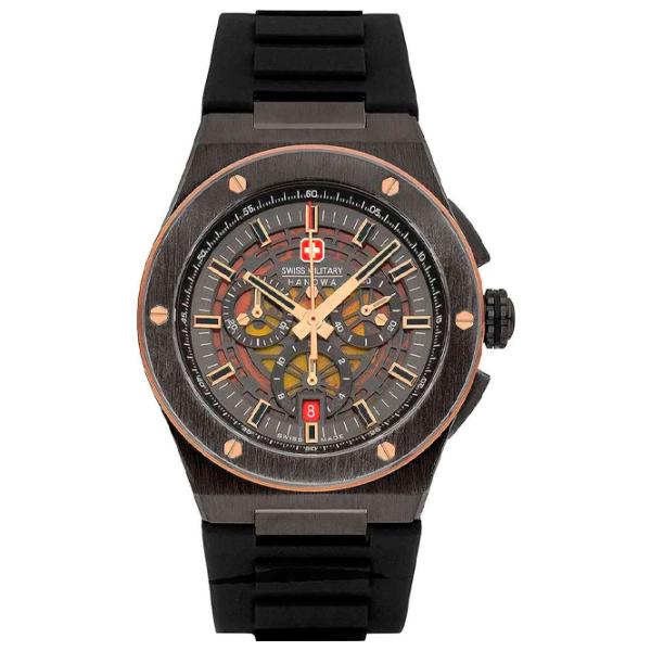 Ceas de mână pentru bărbați Swiss Military Hanowa SMWGO0000941 Cuarț/ 43 mm photo 1 Ceas de mână pentru bărbați Swiss Military Hanowa SMWGO0000941 Cuarț/ 43 mm photo 1