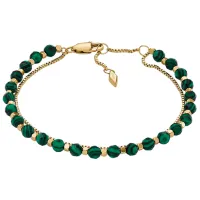 Браслет для женщин FOSSIL JF04541710 нерж. сталь/ Зелёный