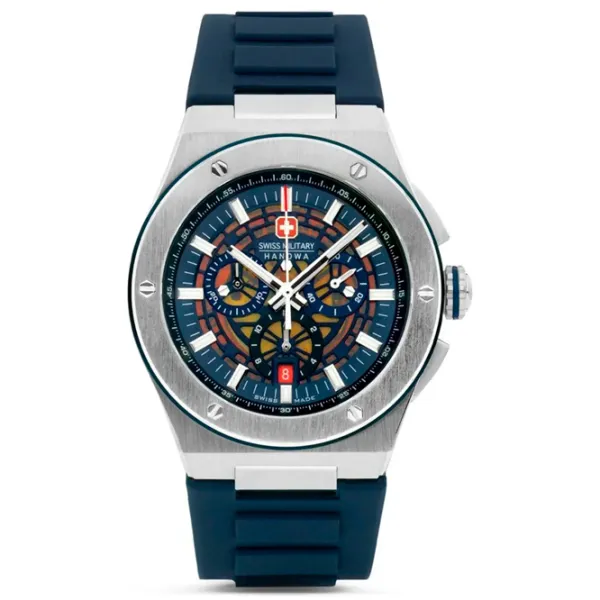 Ceas de mână pentru bărbați Swiss Military Hanowa SMWGO0000902 Cuarț/ 43 mm photo 1 Ceas de mână pentru bărbați Swiss Military Hanowa SMWGO0000902 Cuarț/ 43 mm photo 1