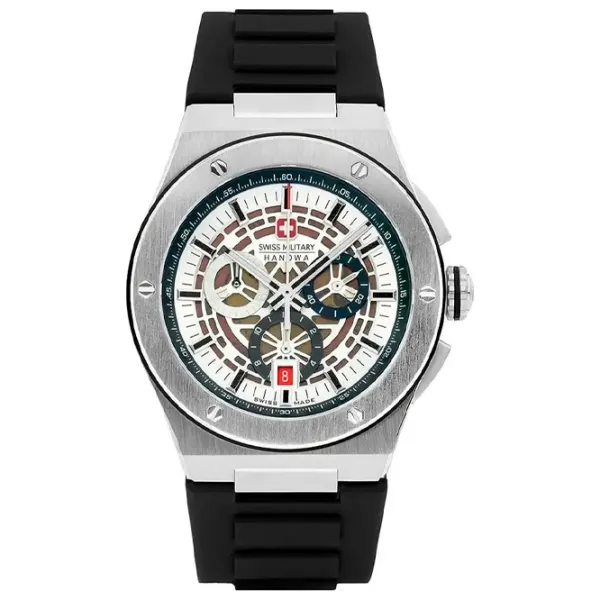 Ceas de mână pentru bărbați Swiss Military Hanowa SMWGO0000901 Cuarț/ 43 mm photo 1 Ceas de mână pentru bărbați Swiss Military Hanowa SMWGO0000901 Cuarț/ 43 mm photo 1