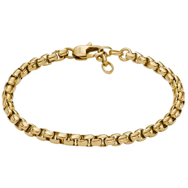 Brățară unisex FOSSIL JF04561710 Inox/ Gold photo 1