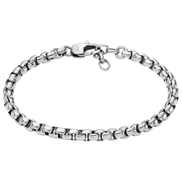 Brățară unisex FOSSIL JF04562040 Inox/ Silver photo 1 Brățară unisex FOSSIL JF04562040 Inox/ Silver photo 1