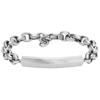 Brățară pentru bărbați FOSSIL JF04569040 Inox/ Silver