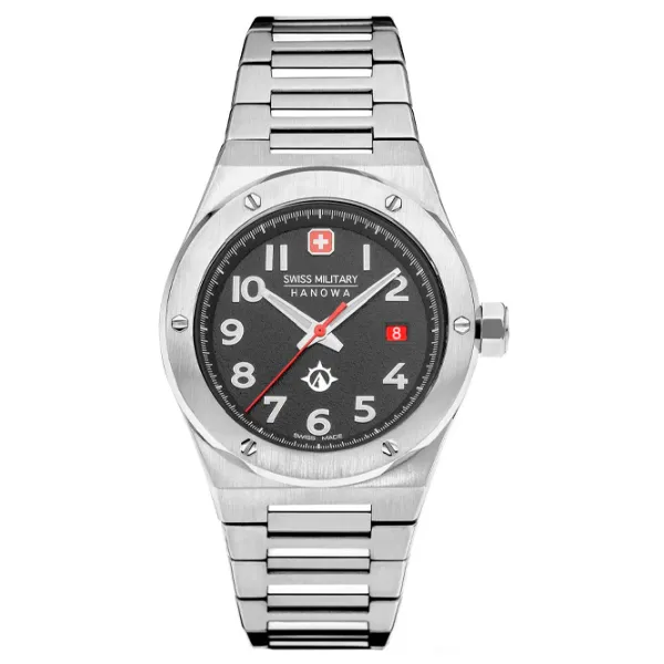 Ceas de mână pentru bărbați Swiss Military Hanowa SMWGH2101902 Cuarț/ 43 mm photo 1 Ceas de mână pentru bărbați Swiss Military Hanowa SMWGH2101902 Cuarț/ 43 mm photo 1