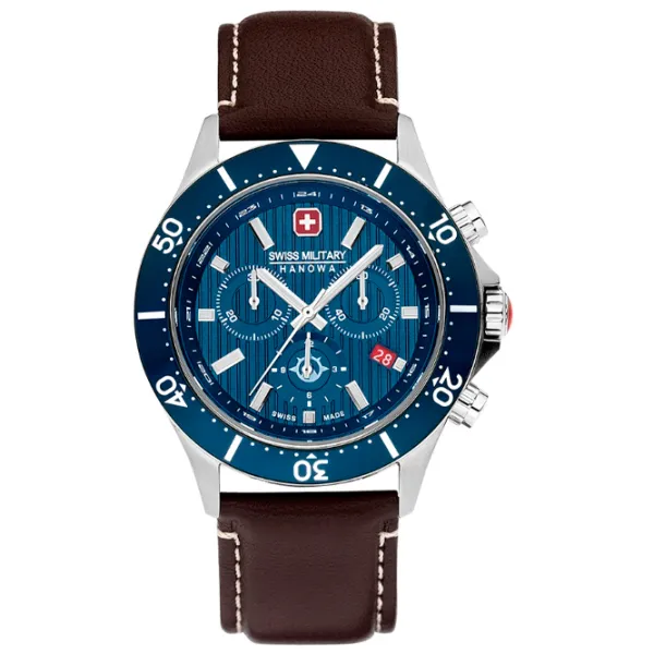 Ceas de mână pentru bărbați Swiss Military Hanowa SMWGC2100706 Cuarț/ 43 mm photo 1 Ceas de mână pentru bărbați Swiss Military Hanowa SMWGC2100706 Cuarț/ 43 mm photo 1