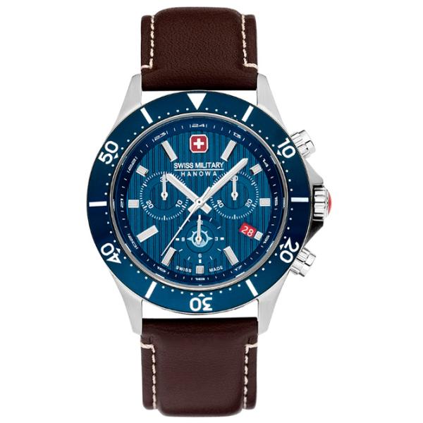 Ceas de mână pentru bărbați Swiss Military Hanowa SMWGC2100706 Cuarț/ 43 mm photo 1 Ceas de mână pentru bărbați Swiss Military Hanowa SMWGC2100706 Cuarț/ 43 mm photo 1