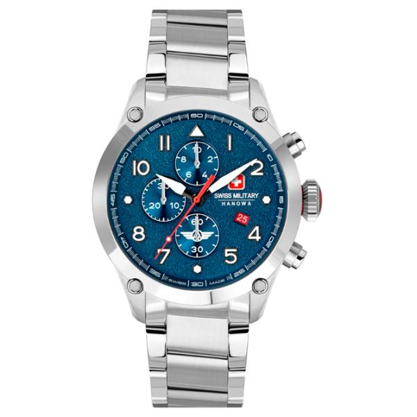 Ceas de mână pentru bărbați Swiss Military Hanowa SMWGI2101502 Cuarț/ 44 mm photo 1 Ceas de mână pentru bărbați Swiss Military Hanowa SMWGI2101502 Cuarț/ 44 mm photo 1