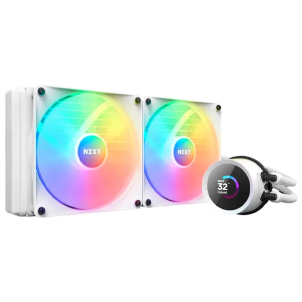 Жидкостное охлаждение NZXT Kraken 280 RGB Гидравлический подшипник/ 1800 об/ мин photo 1