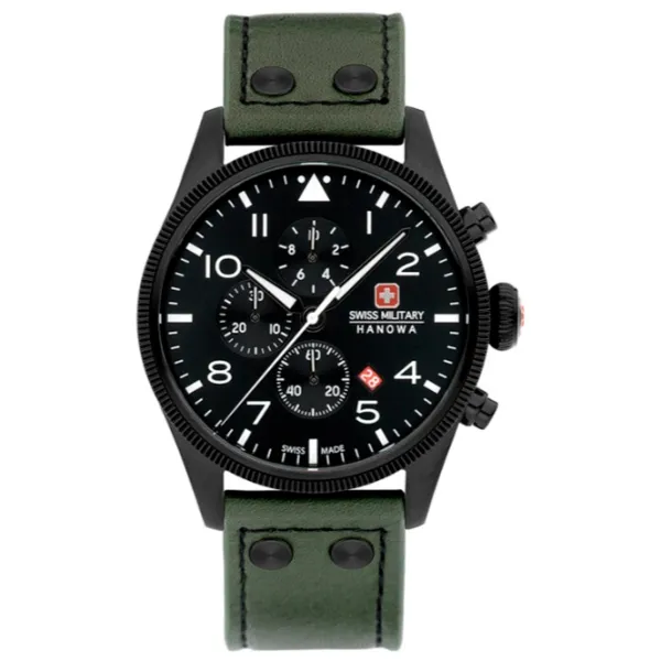 Ceas de mână pentru bărbați Swiss Military Hanowa SMWGC0000430 Cuarț/ 43 mm photo 1 Ceas de mână pentru bărbați Swiss Military Hanowa SMWGC0000430 Cuarț/ 43 mm photo 1