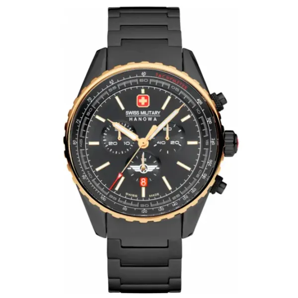 Ceas de mână pentru bărbați Swiss Military Hanowa SMWGI0000341 Cuarț/ 44 mm photo 1 Ceas de mână pentru bărbați Swiss Military Hanowa SMWGI0000341 Cuarț/ 44 mm photo 1