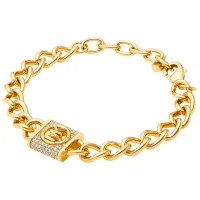 Браслет для женщин MICHAEL KORS MKJ8061710 Цирконий/ Золото