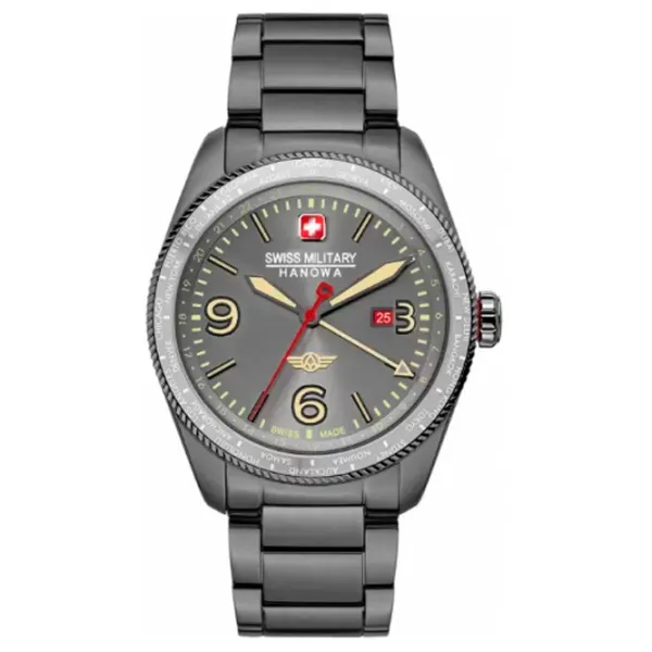 Ceas de mână pentru bărbați Swiss Military Hanowa SMWGH2100940 Cuarț/ 42 mm photo 1 Ceas de mână pentru bărbați Swiss Military Hanowa SMWGH2100940 Cuarț/ 42 mm photo 1