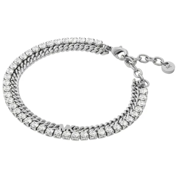 Brățară pentru femei MICHAEL KORS MKJ8277CZ040 Zirconiu/ Silver photo 1 Brățară pentru femei MICHAEL KORS MKJ8277CZ040 Zirconiu/ Silver photo 1