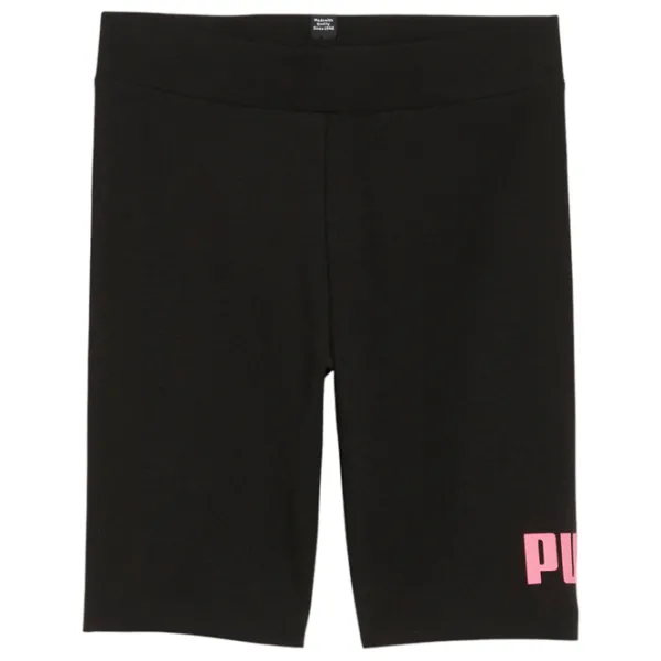 Pantaloni scurți pentru fetiţe Puma Ess Logo Short Tights G 140/ Black photo 1