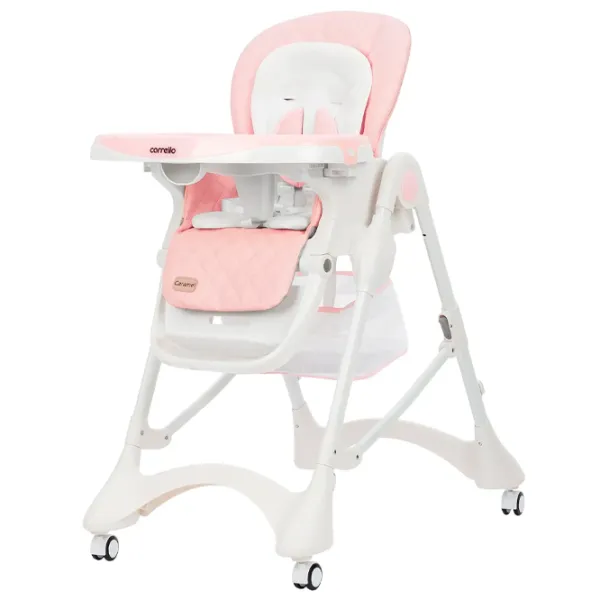 Стульчик для кормления Carrello Caramel CRL-9501/3 () / 6 месяцев / Candy Pink  photo 1 Стульчик для кормления Carrello Caramel CRL-9501/3 () / 6 месяцев / Candy Pink  photo 1