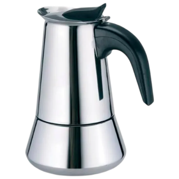 Гейзерная кофеварка Maestro Mr-1660-4 0.4л / Алюминий / Нержавеющая сталь photo 1