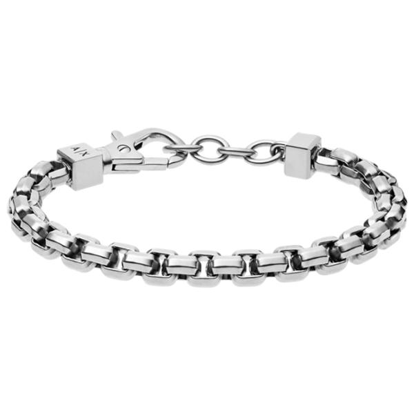 Brățară pentru bărbați Armani Exchange AXG0045040 Inox/ Silver photo 1