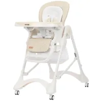 Scaun de masă Carrello Caramel CRL-9501/3 () / 6 luni / Cream Beige 