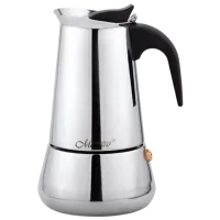 Cafetieră gheizer Maestro Mr-1660-6 0.3l / Aluminiu / Inox