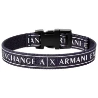 Браслет для мужчин Armani Exchange AXG0081040 Textil/ Синий