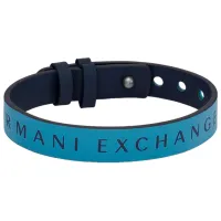 Браслет для мужчин Armani Exchange AXG0106040 Кожа/ Синий