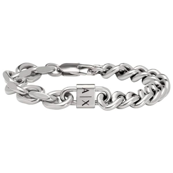 Brățară pentru bărbați Armani Exchange AXG0114040 Inox/ Silver photo 1