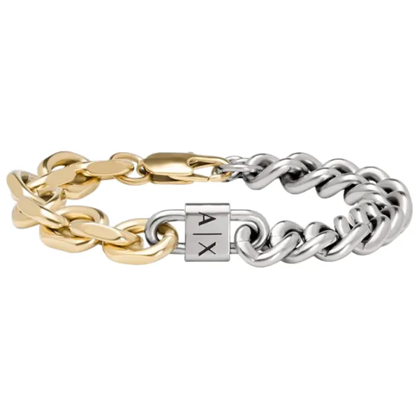 Brățară pentru bărbați Armani Exchange AXG0115710 Inox/ Silver photo 1 Brățară pentru bărbați Armani Exchange AXG0115710 Inox/ Silver photo 1
