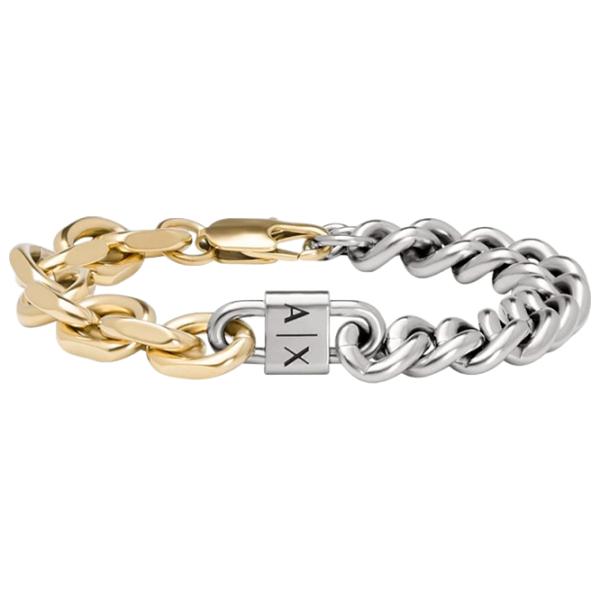 Brățară pentru bărbați Armani Exchange AXG0115710 Inox/ Silver photo 1 Brățară pentru bărbați Armani Exchange AXG0115710 Inox/ Silver photo 1