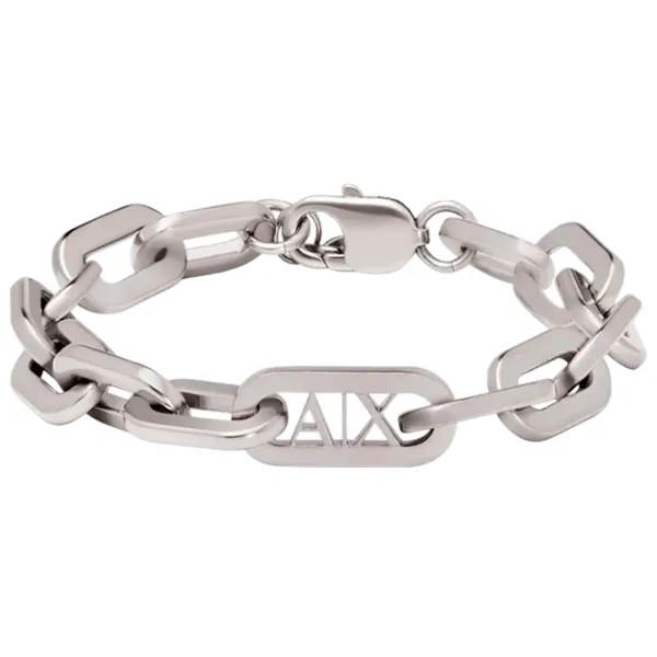 Brățară pentru bărbați Armani Exchange AXG0117040 Inox/ Silver photo 1