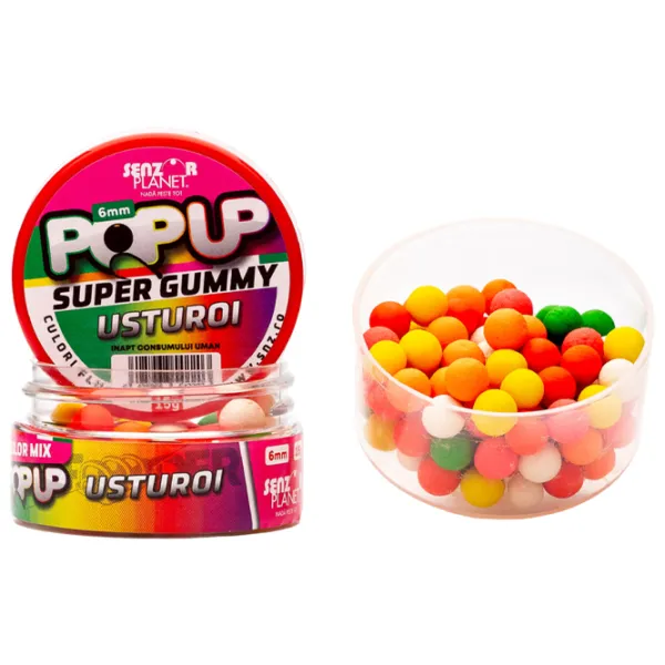 Бойлы Senzor Planet Pop-Up Super Gummy Чеснок/ 0.015 кг/ 6 мм photo 1 Бойлы Senzor Planet Pop-Up Super Gummy Чеснок/ 0.015 кг/ 6 мм photo 1