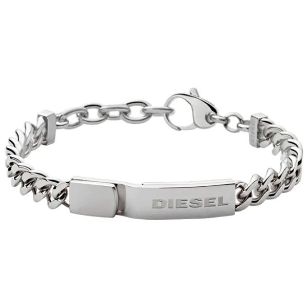 Brățară pentru bărbați DIESEL DX0966040 Inox/ Silver photo 1 Brățară pentru bărbați DIESEL DX0966040 Inox/ Silver photo 1