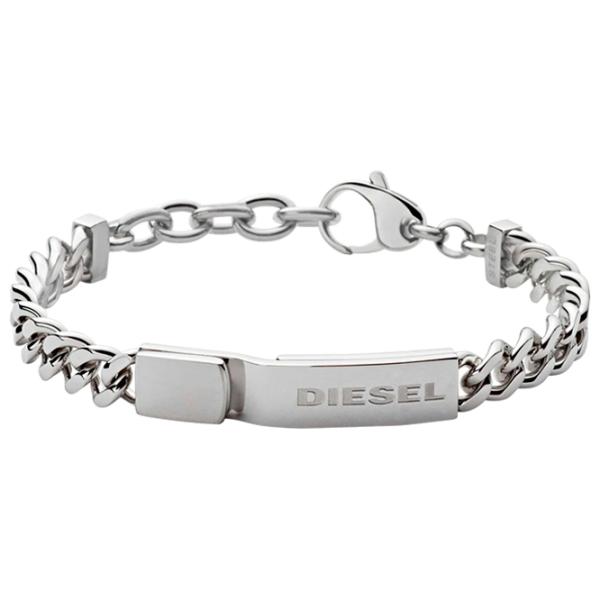Brățară pentru bărbați DIESEL DX0966040 Inox/ Silver photo 1 Brățară pentru bărbați DIESEL DX0966040 Inox/ Silver photo 1