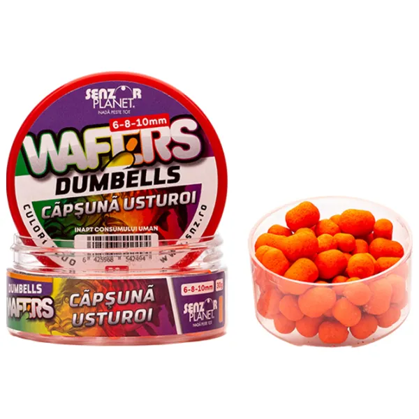 Бойлы Senzor Planet Wafters Dumbells Чеснок/ 0.03 кг/ 6 мм photo 1 Бойлы Senzor Planet Wafters Dumbells Чеснок/ 0.03 кг/ 6 мм photo 1