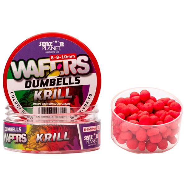 Бойлы Senzor Planet Wafters Dumbells Криль/ 0.03 кг/ 6 мм photo 1