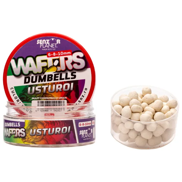 Бойлы Senzor Planet Wafters Dumbells Чеснок/ 0.03 кг/ 6 мм photo 1 Бойлы Senzor Planet Wafters Dumbells Чеснок/ 0.03 кг/ 6 мм photo 1