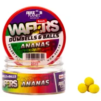 Бойлы Senzor Planet Wafters Dumbells & Balls Ананас/ 0.015 кг/ 6 мм