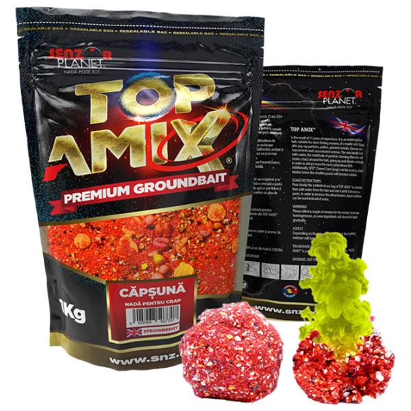 Nadă Senzor Planet TOP AMIX Strawberry/ 1 kg photo 1