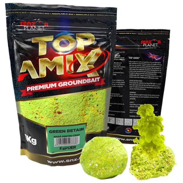 Прикормка Senzor Planet TOP AMIX Зеленый бетаин/ 1 кг photo 1