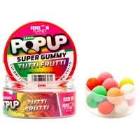 Бойлы Senzor Planet Pop-Up Super Gummy Tutti Frutti/ 0.03 кг/ 14 мм