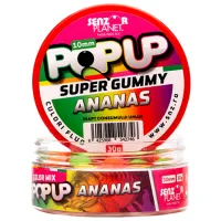 Boilies Senzor Planet Pop-Up Super Gummy Pineapple/ 0.03 kg/ 10 mm