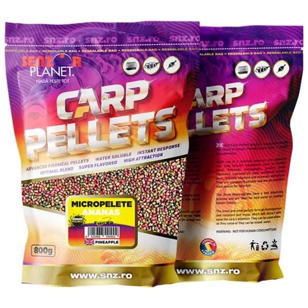 Пеллетс Senzor Planet Carp Pellets Ананас/ 0.8 кг/ 2 мм photo 1 Пеллетс Senzor Planet Carp Pellets Ананас/ 0.8 кг/ 2 мм photo 1