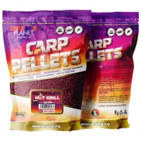 Pelete Senzor Planet Carp Pellets Hot Krill/ 0.8 kg/ 2 mm