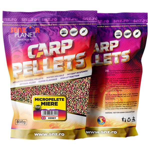 Pelete Senzor Planet Carp Pellets Honey/ 0.8 kg/ 2 mm photo 1