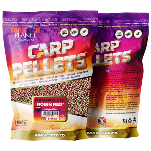 Pelete Senzor Planet Carp Pellets Robin Red/ 0.8 kg/ 2 mm photo 1