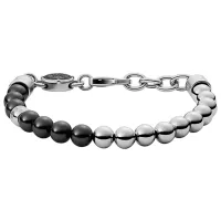 Браслет для мужчин DIESEL DX1323040 нерж. сталь/ Серебристый