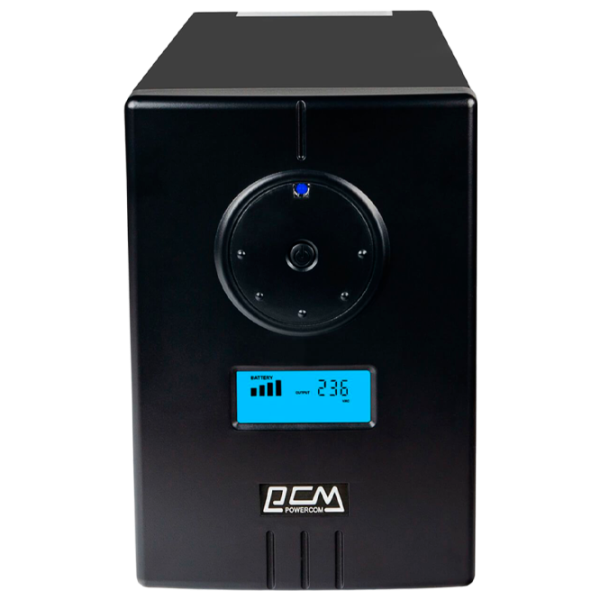 ИБП PowerCom INR-800AP RM Черный photo 1