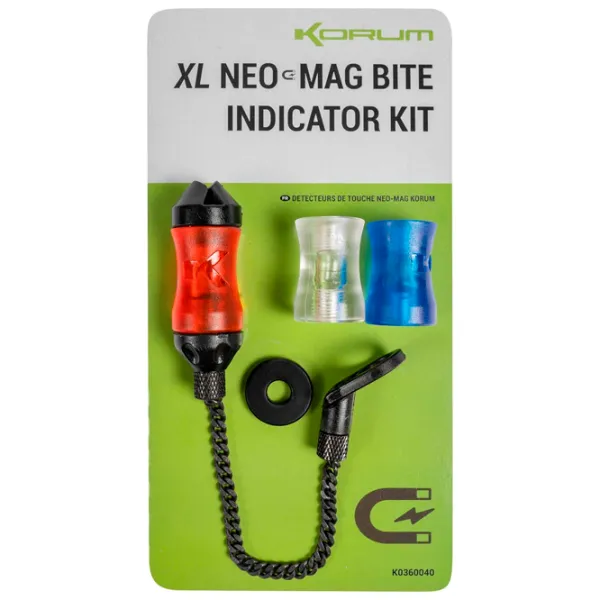 Sonar pentru pescuit Korum XL Neo-Mag Bite Indicator Kit  photo 1