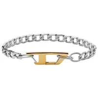 Браслет для мужчин DIESEL DX1338040 нерж. сталь/ Серебристый